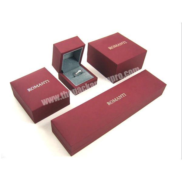 1200G grey paper card+157G art paper+matte lamination jewelry packaging box