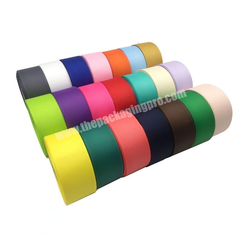 18 inch to 4 inch Chinese high quality  wholesale  handmade all size grosgrain ribbon for all packing occasion