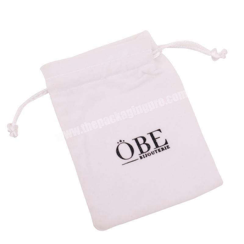 Velvet Drawstring Jewelry Pouch Bag For Jewelry Packaging