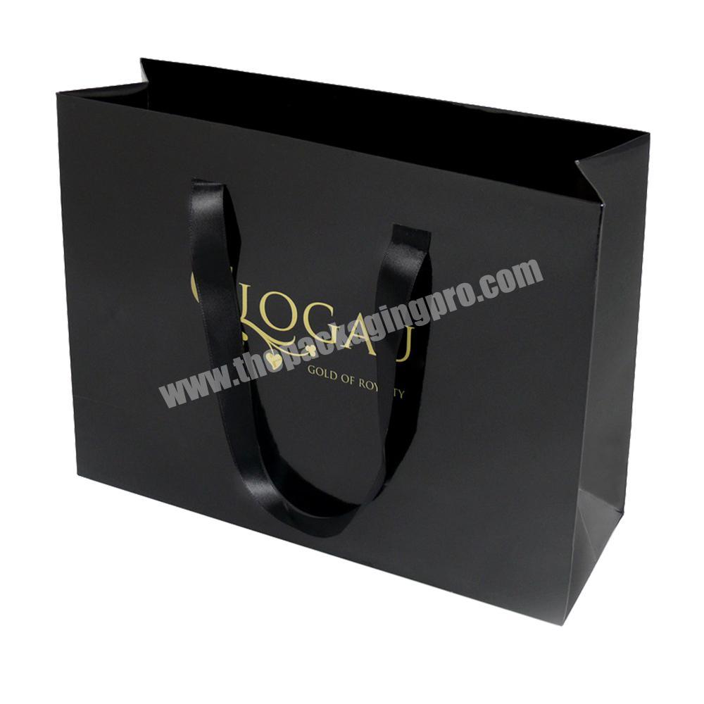 Custom print wedding bulk packaging luxury paper gift bag