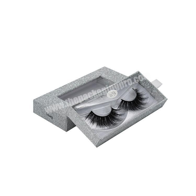 Custom printing special paper eyelash packaging box,paper folded gift box