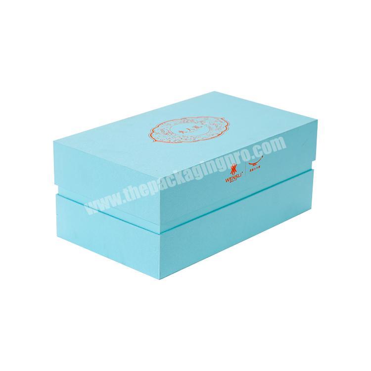 Hot factory wholesale luxury cosmetic packaging paper box paper box for cosmetic