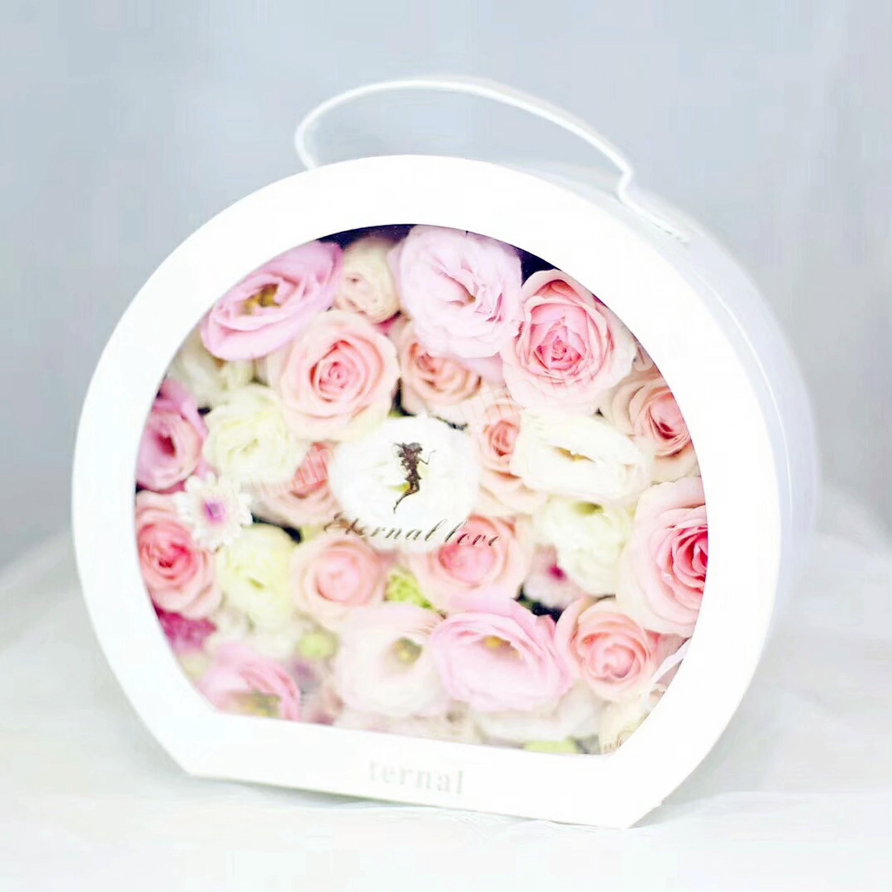 Wholesale Hot Sale Custom Suitcase Type Wedding Favor Gift Flower Packaging Box
