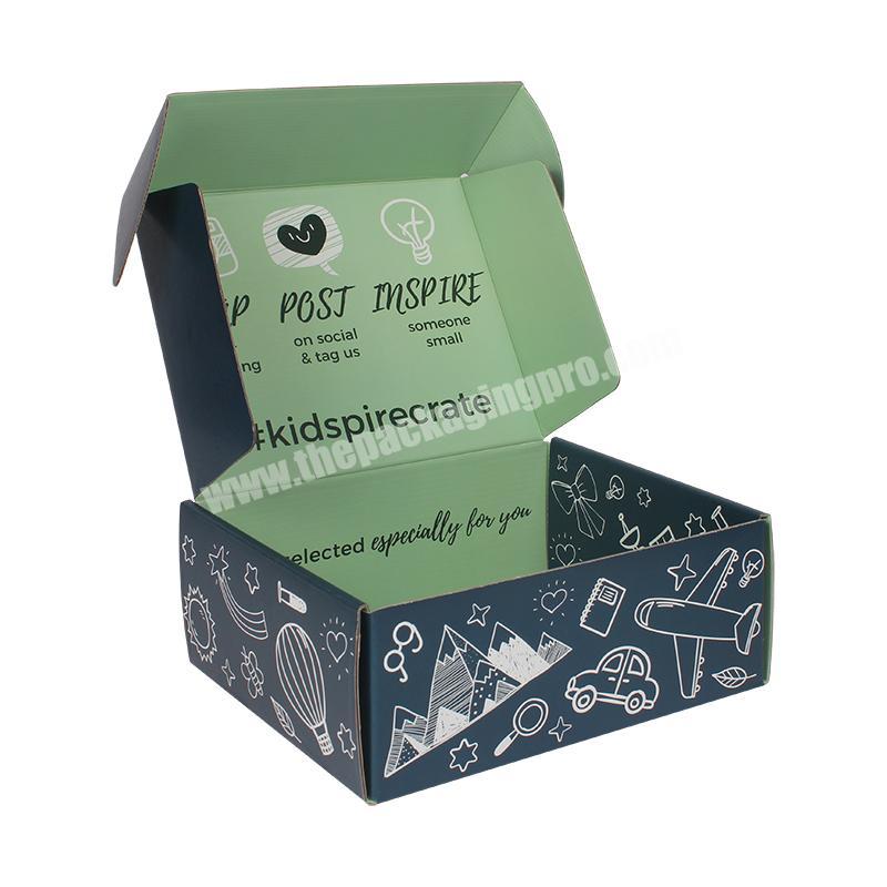 Custom Logo Luxury Packaging Box with Satin Human Hair Shoes Lipsticks Scarf Flip Cardboard Food Box Packaging with Ribbon