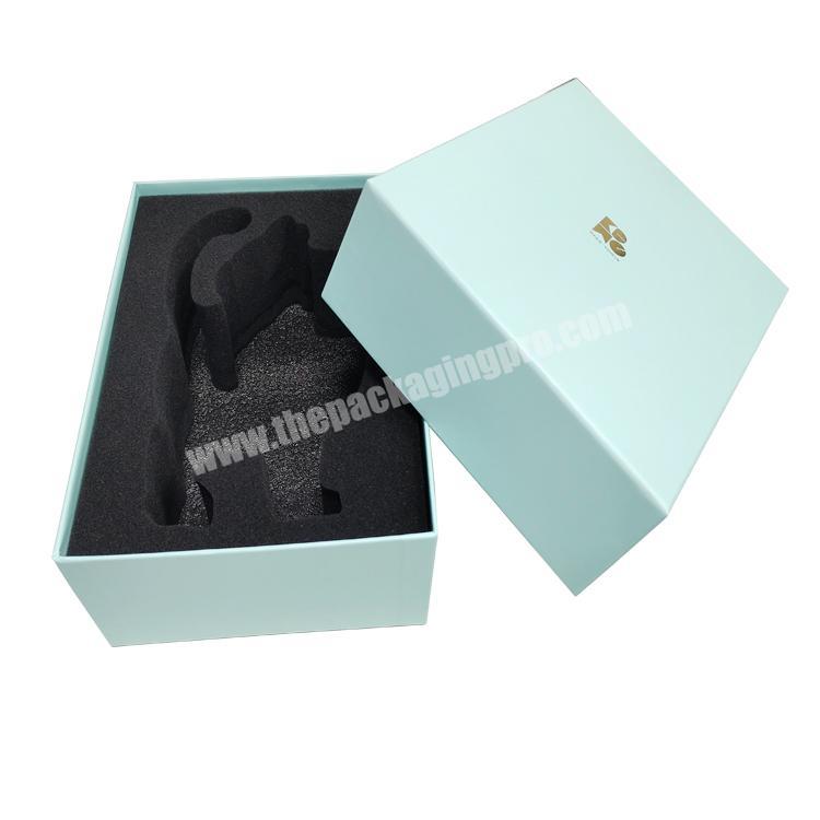 Recyclable Paper cardboard Lid and Base Box Sponge Insert For Packaging Gift Boxes With Lid