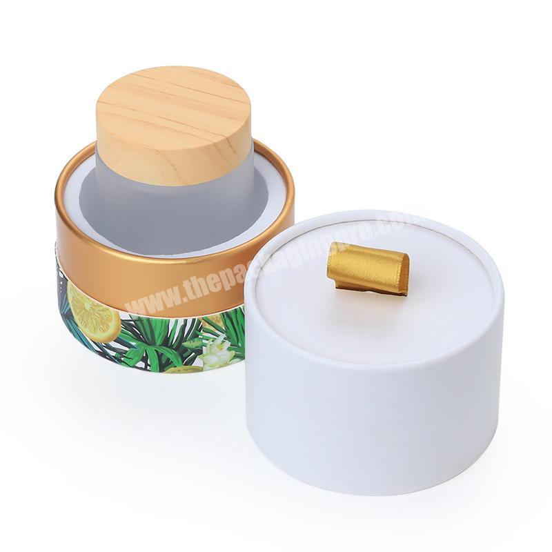 custom kraft paper cosmetic eye cream packaging paper tube box