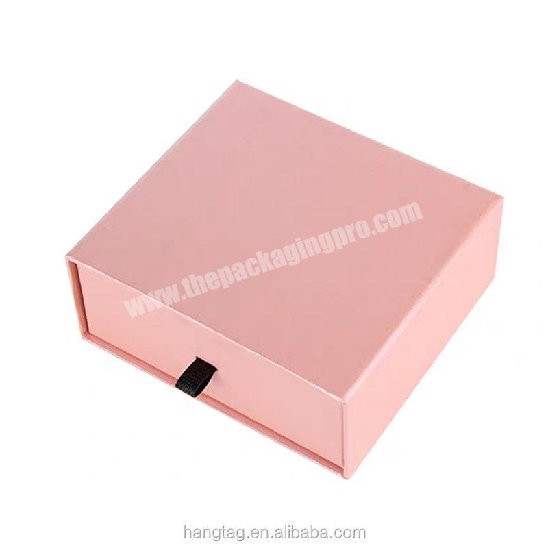 Custom Recycled Kraft Paper Drawer Box for Jewelry Packaging
