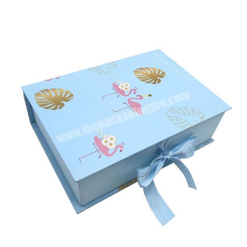 Custom gift box for Baby Clothes Clothing Sets Suitcase Girls Design Set Shower Candy Packaging Shoe Boxes Teeth Baby Gift Box