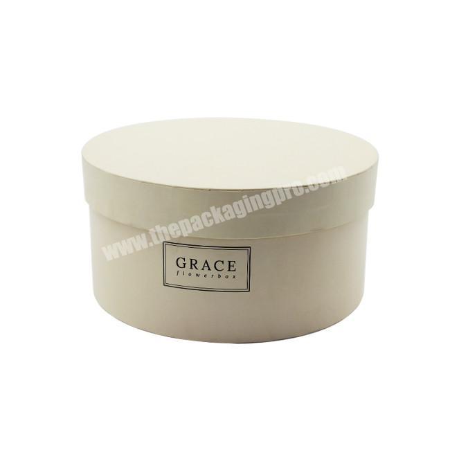 Decorative Round Cylinder Kraft Paper Gift Box For Tea With Lids