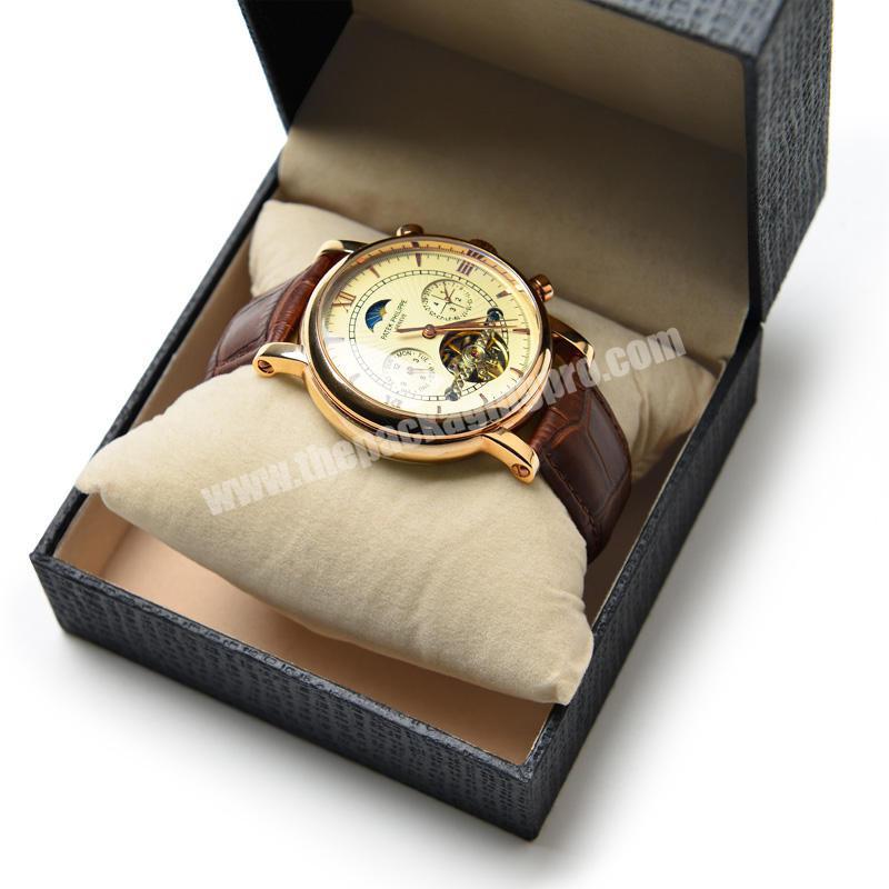 Wholesale Luxury Customized Packaging Watch Box Rigid Flat Folding Cardboard Luxury Gift Box