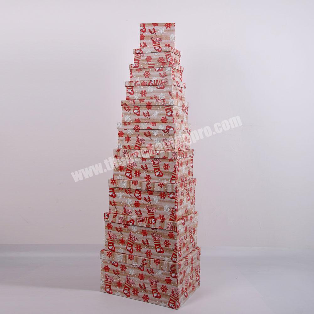 801 Christmas decorative storage box