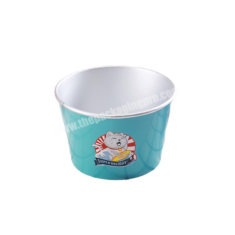 beautiful paper bowl packaging takeout paper bowl rice bowl paper With Discount