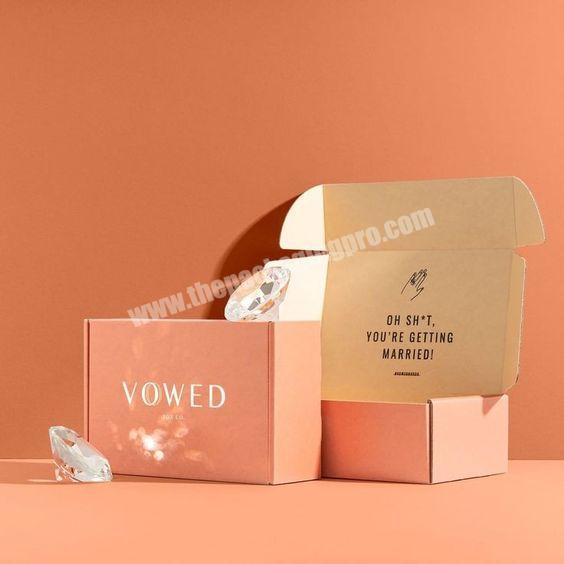 China Supplier Custom Printed Color Corrugated Mailer Shipping Carton Boxes Clothing Cardboard Shipping  Gift Box