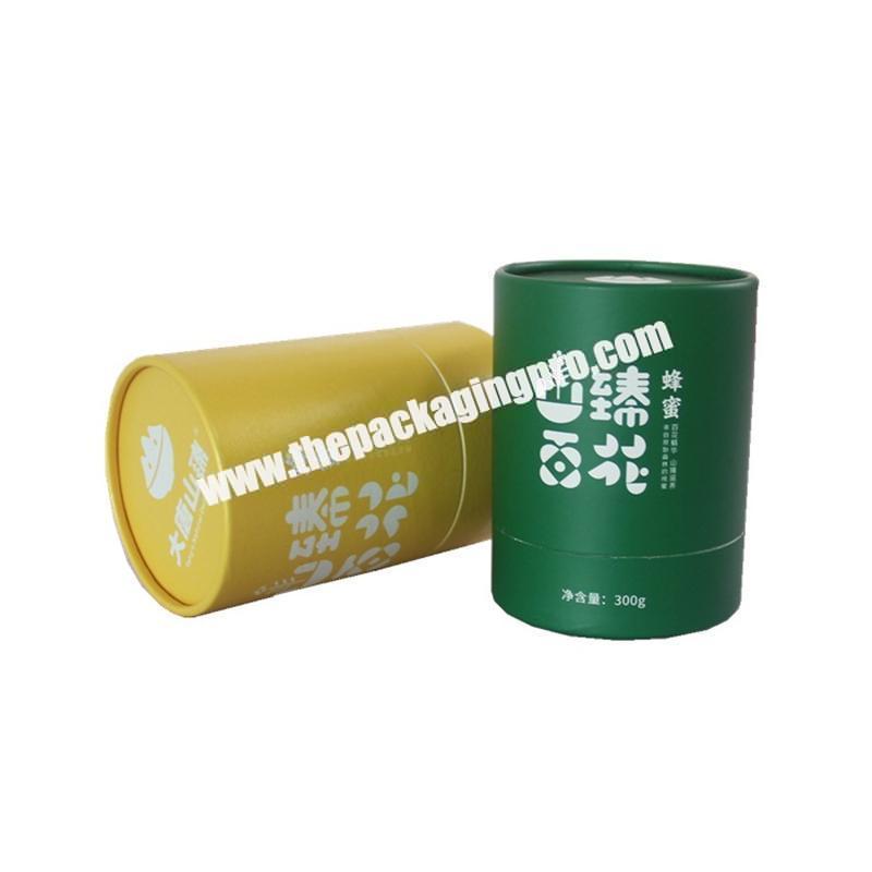 Custom design logo printed tea paper tube