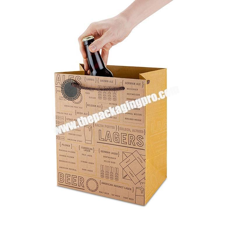 Custom for food grade kraft paper bag recycled brown paper bag