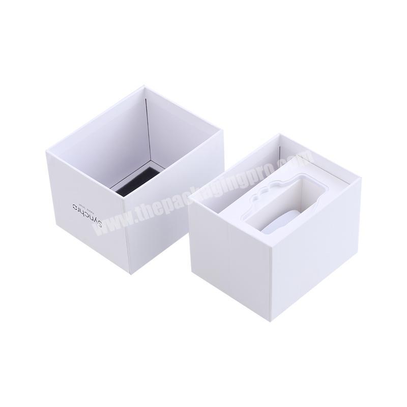 Custom Handmade White Colored Upper And Down Cover Cardboard Packaging Gift Color Box