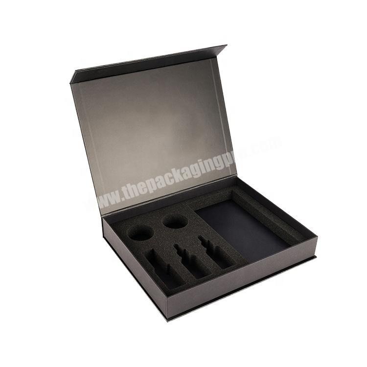 custom luxury gift book shape box packaging box with magnetic