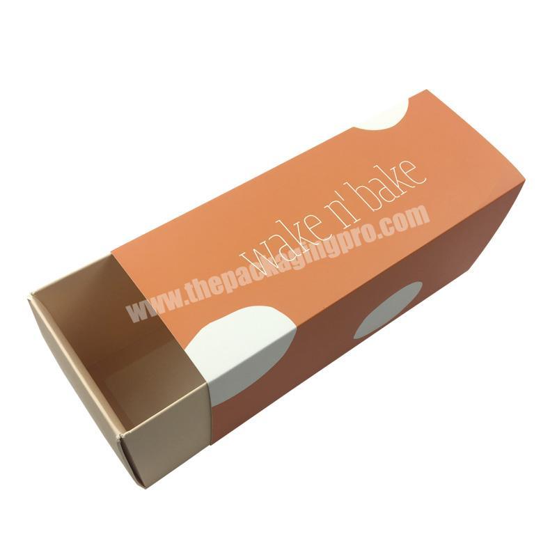 Decorative Sliding Cardboard Paper Packaging Drawer Boxes for Gift