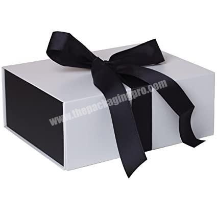 Factory Direct High Quality Custom Logo Folding Magnetic Closure Gift Box
