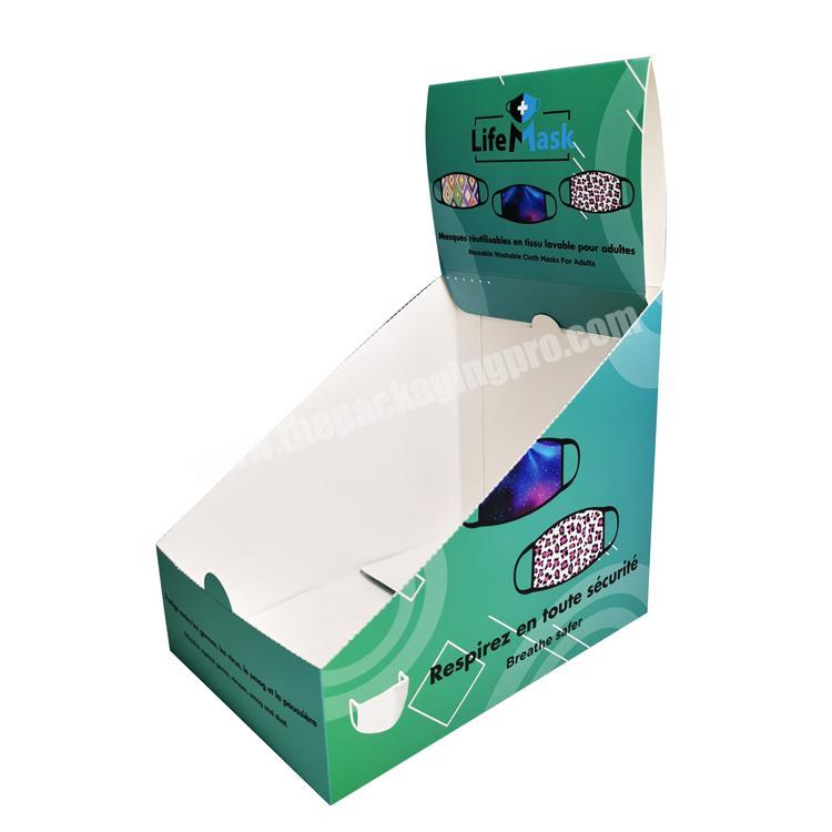 Factory Promotional Design Custom Cardboard Paper Counter Display Boxes