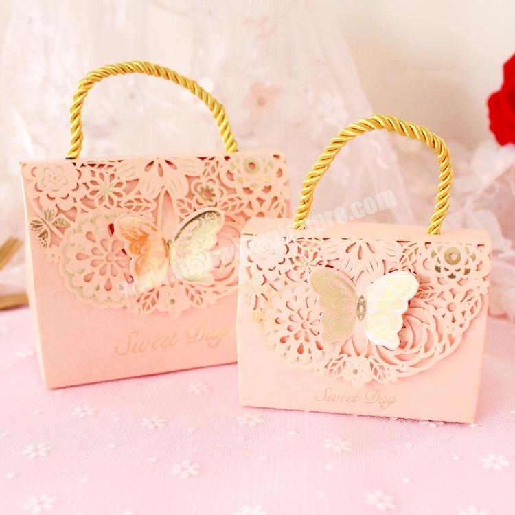Gaodi Decorative Packaging Butterfly Flower Gift Bags Candy Boxes