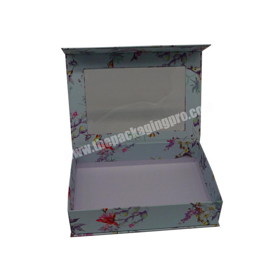 high quality plain clothing packaging boxes