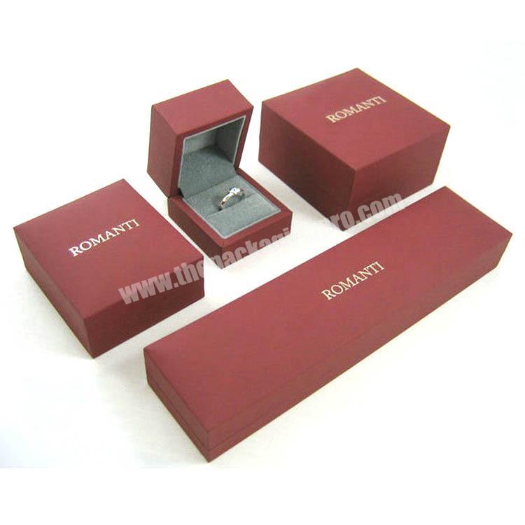Hot sale custom logo luxury packaging cardboard jewelry box