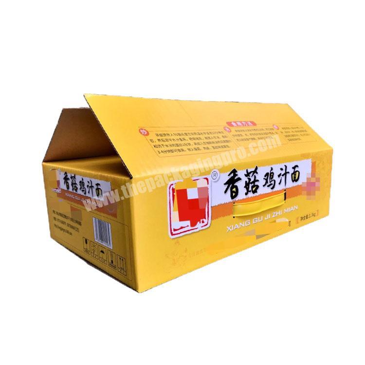 takeout boxes with handle custom packaging box corrugated shipping boxes