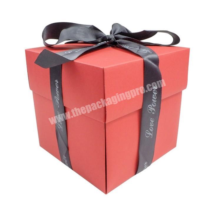 Top Quality Cheap Price Surprise Gift Box Birthday For Packaging With Ribbon