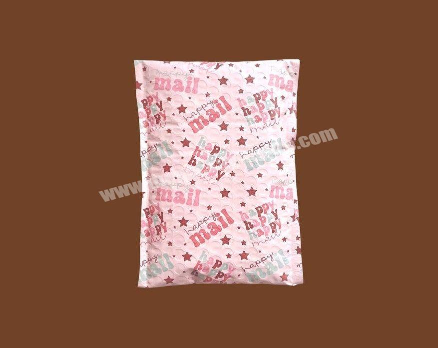 Custom Strong Adhesion Waterproof Eco-Friendly Shipping Bags Poly Bubble Mailer With Logo