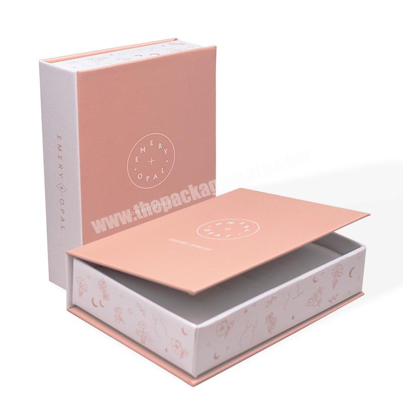 High-end Beautiful Jewelry Box Gift Shipping Box With Custom Logo