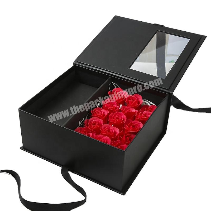 Flower Box I Love You Packaging Gift Boxes For Bouquets