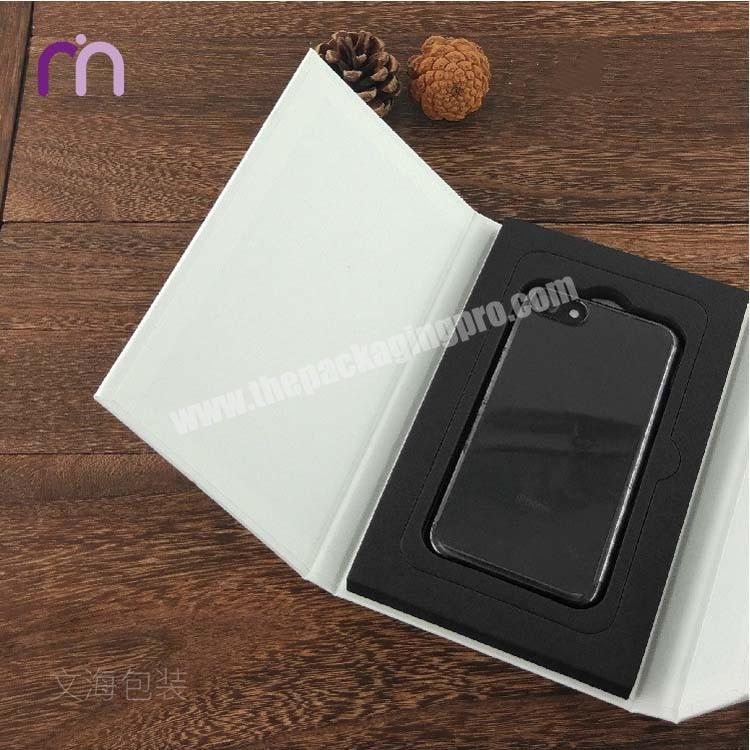 Luxury White Cell Phone Case Packaging Box For Phone 67 Plus