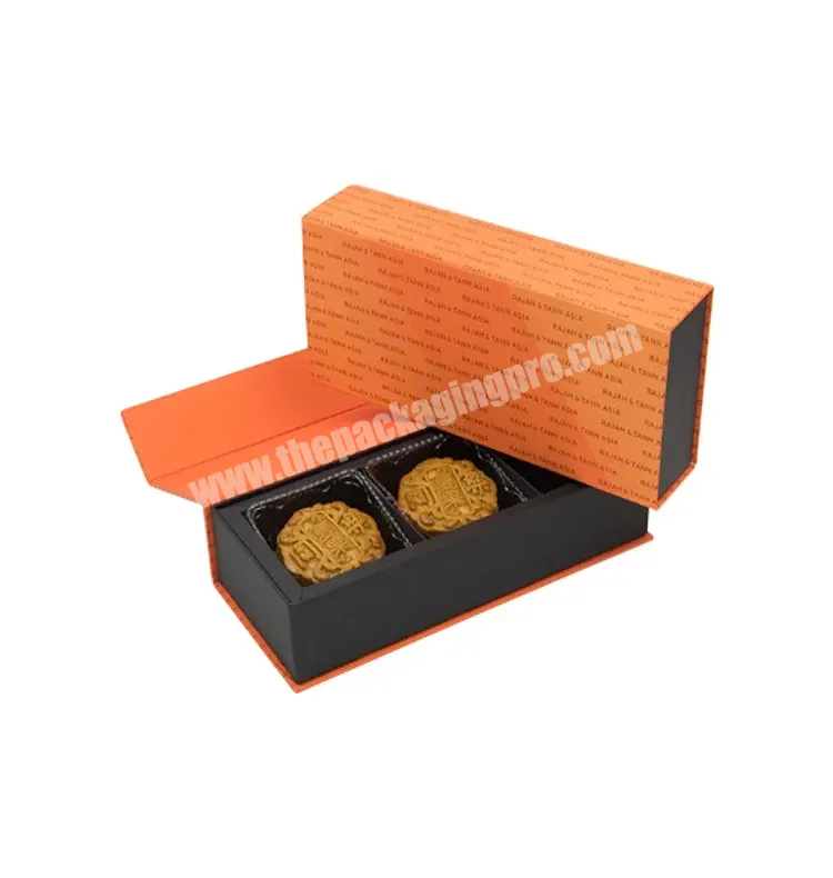 Custom Design Recyclable Rigid Folding Mooncake Packaging Gift Box Luxury Mooncake Box With Portable - Buy Mooncake Packaging Box,Mooncake Box Packaging,Luxury Mooncake Packaging Box.