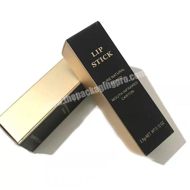 100% Manufacturer Full Printing Paper Gift Lipstick Cosmetic Box  Cosmetic Paper Gift Box Custom