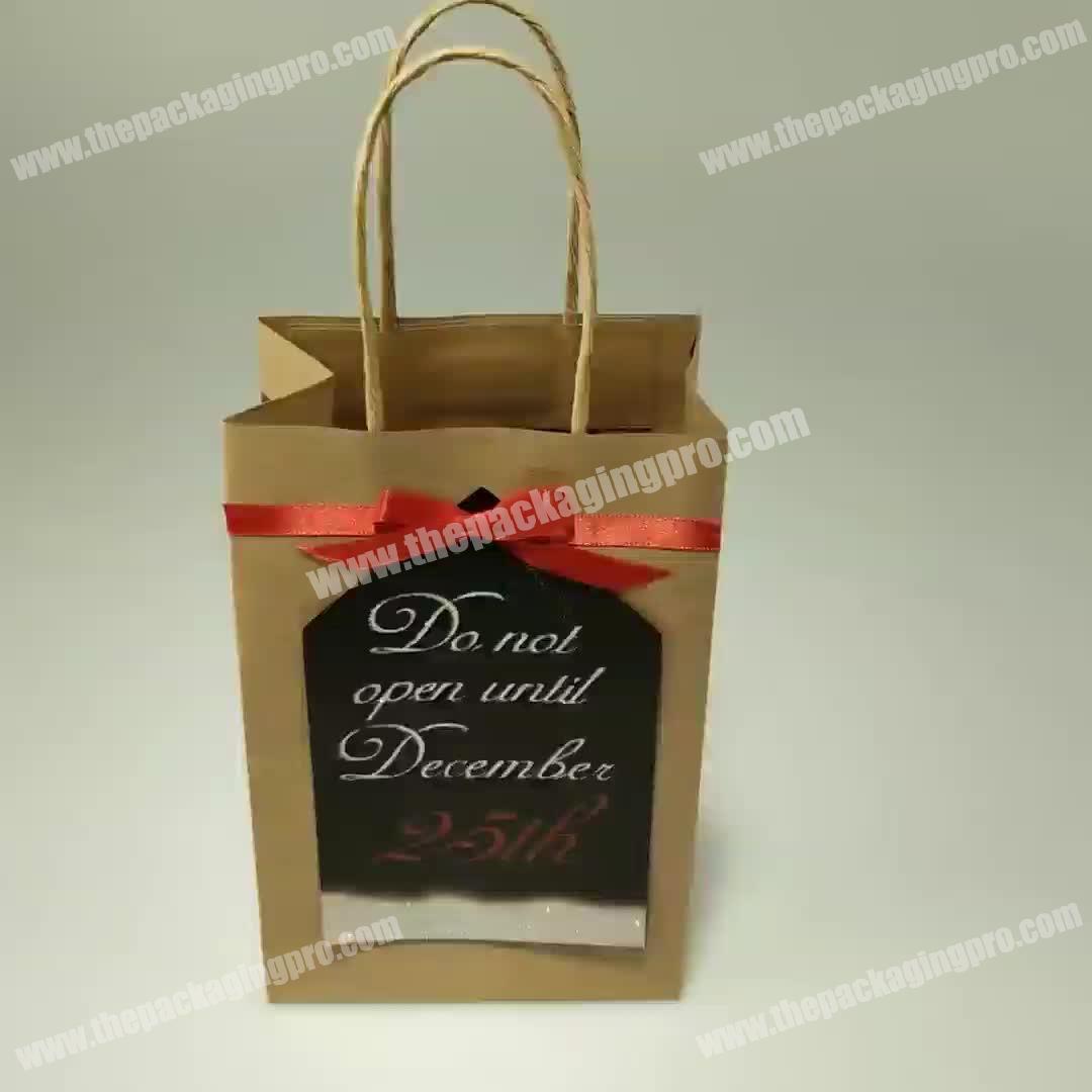 100% wholesale  manufacture gift package paper courier bag