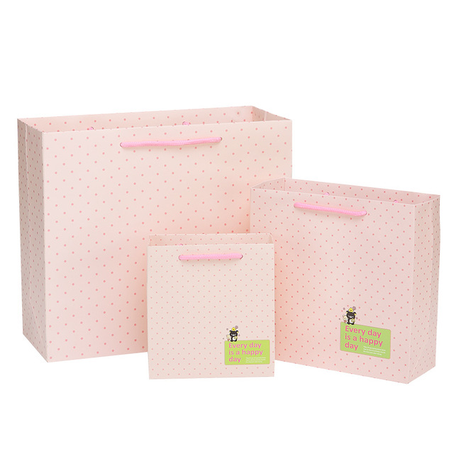 10PCS Wonderful Wedding Party Bow Gift Bag Shopping Paper Bags With Packaging Box Bolsas De Papel Embalagem Para Presente