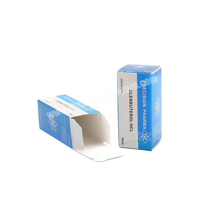 10ml vial packaging box custom paperboard box