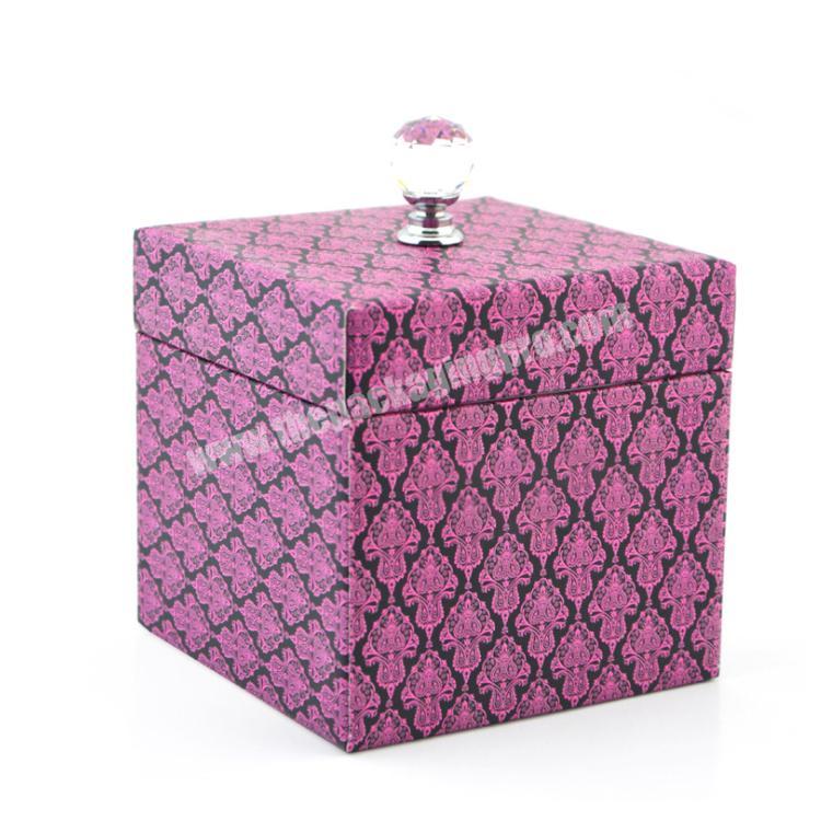 10x10x10 500ml jar 10 oz candle coloured box modern custom logo gift boxes for candleperfume body wash