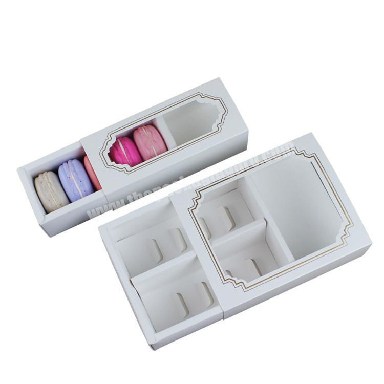 15 Year Factory Macaroon Boxes Luxury Cake Box with Window
