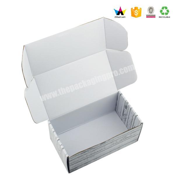 2017Custom small paper box making machines white recycle paper box