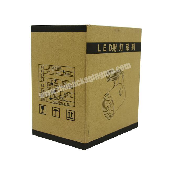 2018 Custom Design Print Paper Shaver Box Corrugated Box