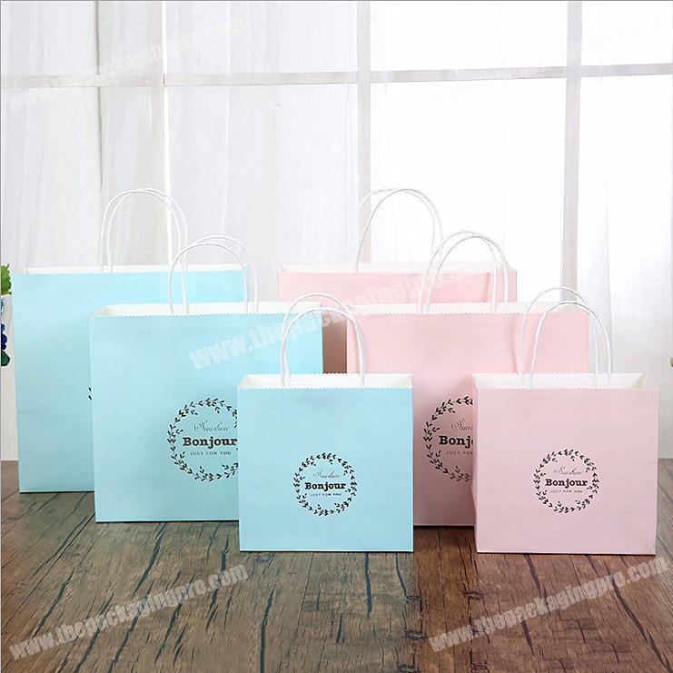 2018 Fashion Cheap Shopping Handbag Creative Paper Packaging Bag
