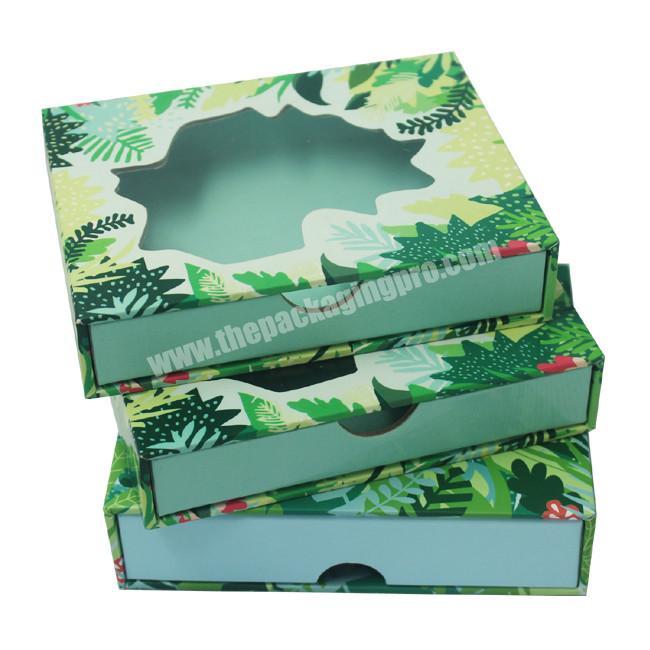 2018 High End Drawer Cake Box For Macaron Cheap Print Paper Customized Macaron Box Wholesale