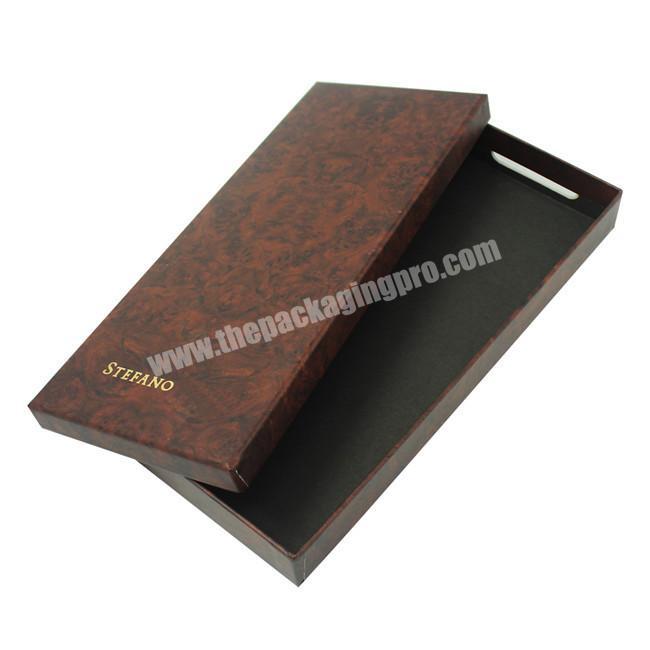 2018 Hot Sale High Quality Printing Box For Leather Belt, Cheap Wholesale Custom Cardboard Leather Belt Boxes