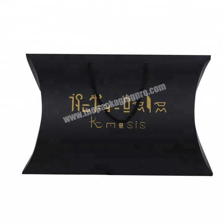 2018 hot sale scarf luxury packing gift box pillow paper box