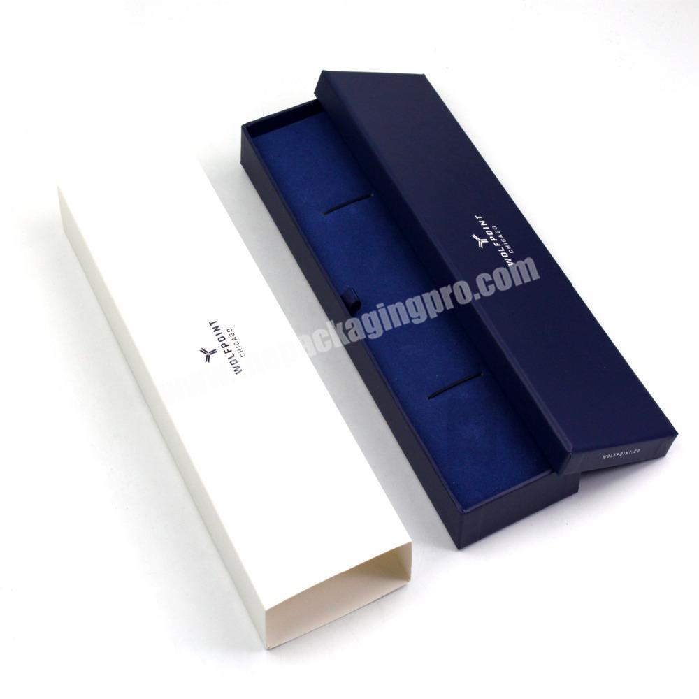 2018 Hot Sale Two Pieces Paper Gift Boxes With Sleeve For Straps