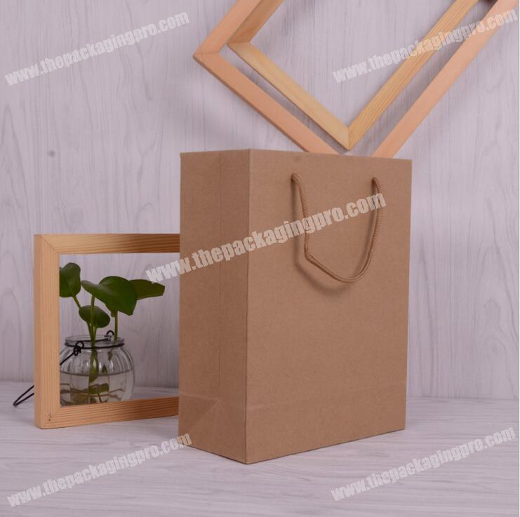 2018 trending products low cost cheap craft paper carry bags