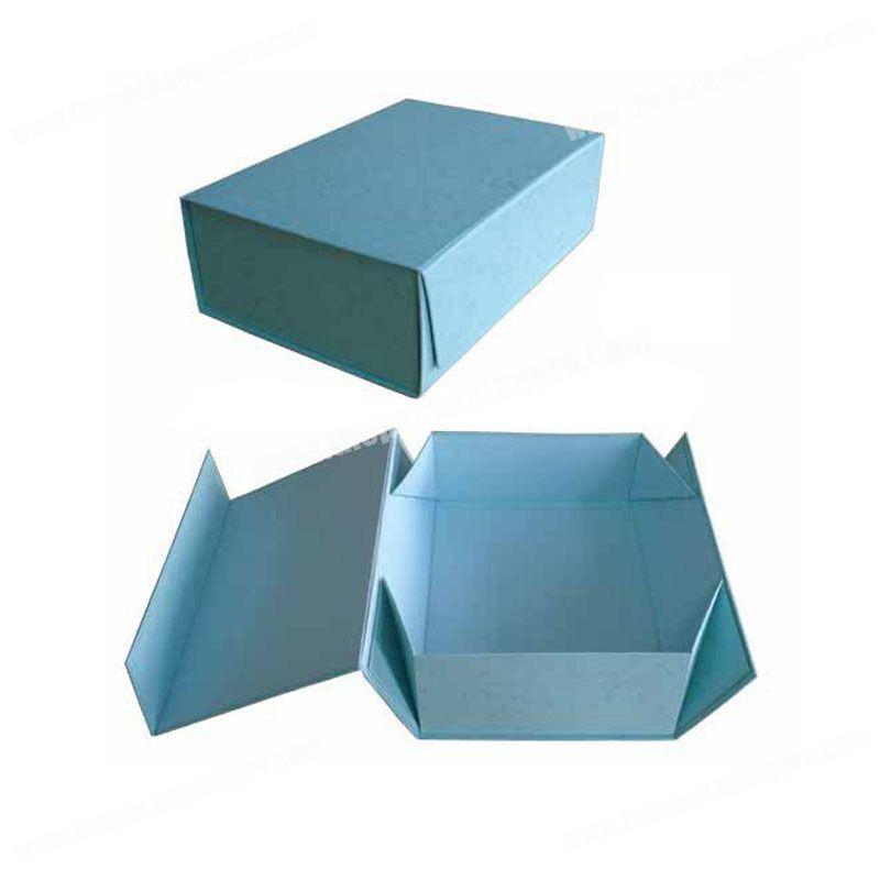 2019  China factory custom printing ribbon hair extension folding packaging boxes