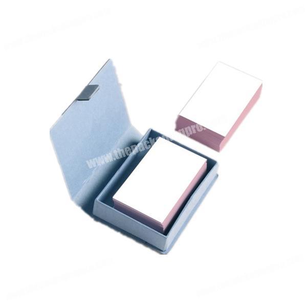 2019 China wholesale custom printing business card coated paper box